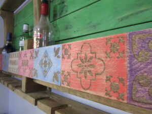 Engraved Home Bar Decor