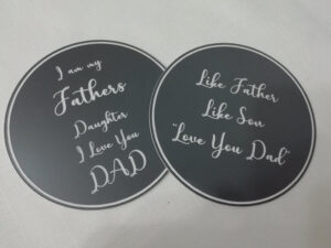Fathers Day Coaster