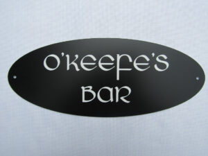Home Bar Sign