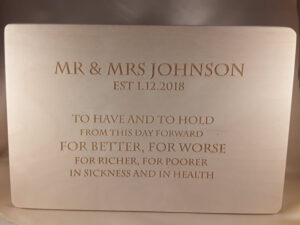 Personalised Wooden Gift Box