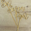 Natural-word-wedding-table numbers