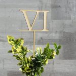 Roman Numeral Table Numbers