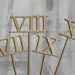 Roman Numeral Table Numbers