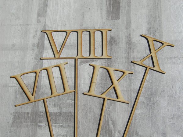 Roman Numeral Table Numbers 8