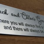 Personalised Bench Plaque – Garden Signs