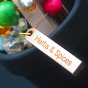 Home Herbs and spices plant marker gift set – 24 pieces