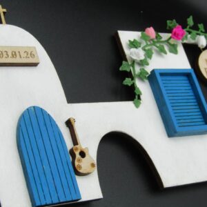 Home Greek Themed Cake Topper