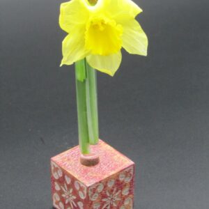 Home Oak Bud Vase – Upcycled